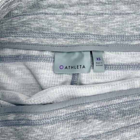 Athleta Techie Terry Skirt Heather Gray Women's Size XS - Picture 3 of 5